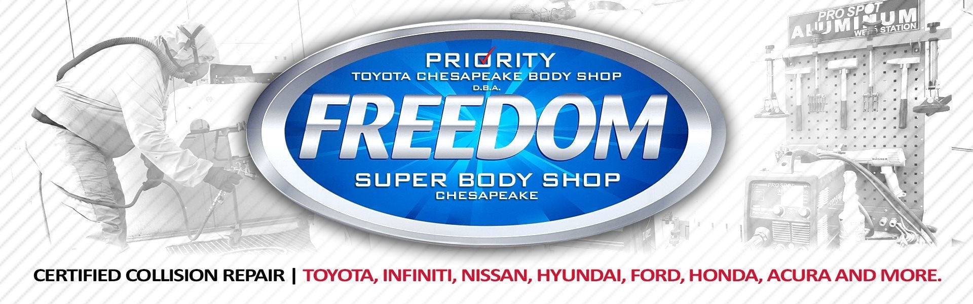 Chesapeake Freedom Body Shop | Priority Auto Collision in Colonial Heights VA